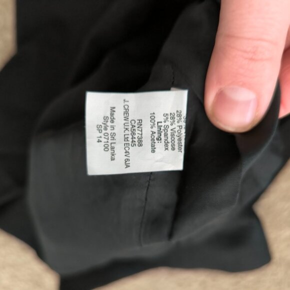 J. Crew Timeless Peplum Preppy Old Money Evening Glam Chic Dress 2 - Picture 8 of 9